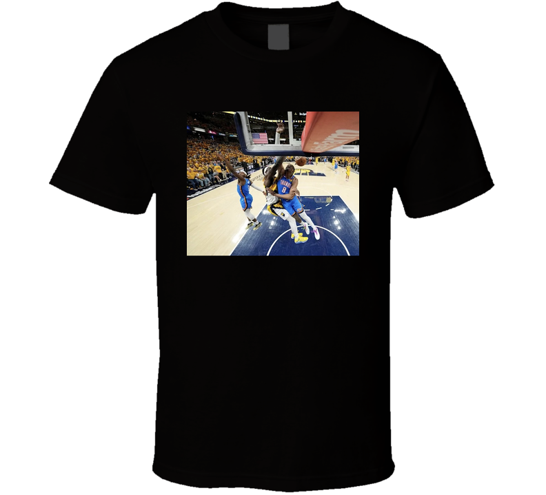 Pascal Siakam Crazy Dunk On Jalen Williams T Shirt Pascal Siakam Crazy Dunk On Jalen Williams T Shirt