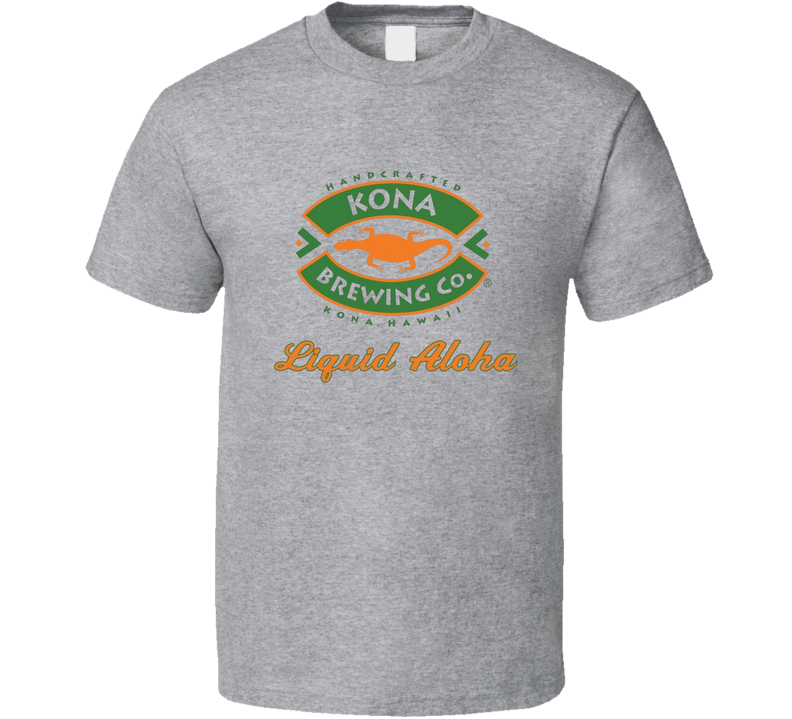 Kona Brewing Liquid Aloha T Shirt Kona Brewing Liquid Aloha T Shirt