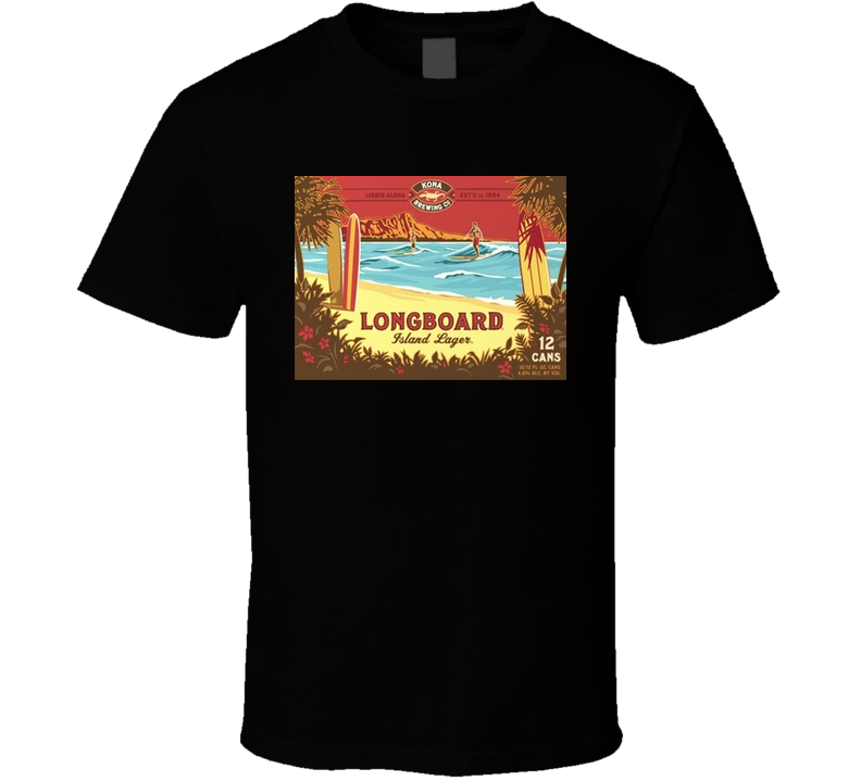 Longboard Island Lager T Shirt Longboard Island Lager T Shirt