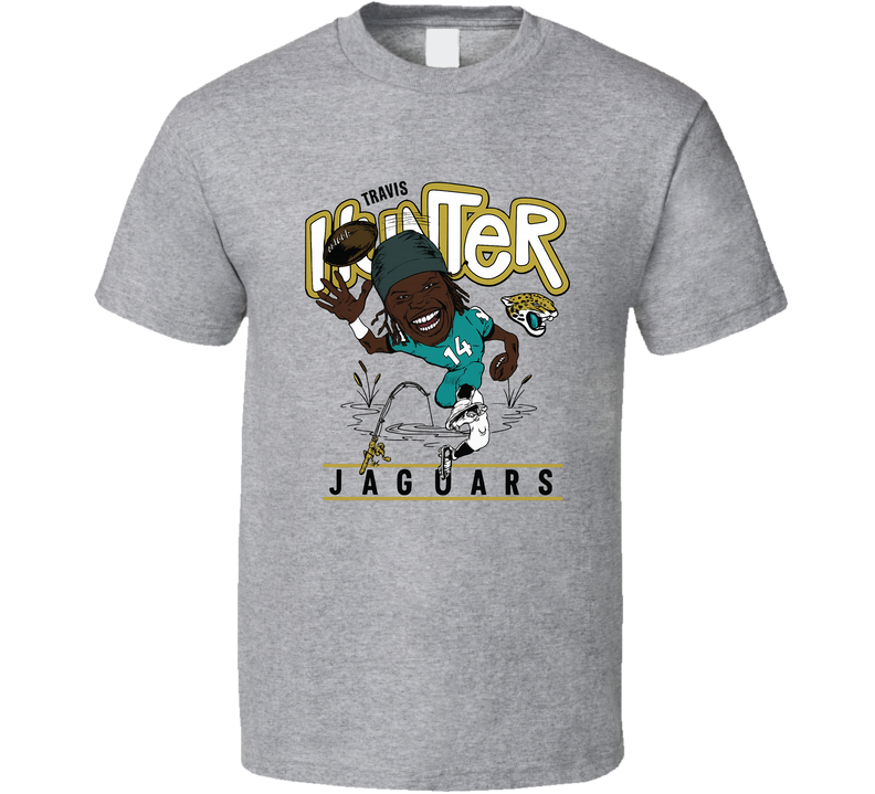 Travis Hunter Cartoon Fan T Shirt Travis Hunter Cartoon Fan T Shirt