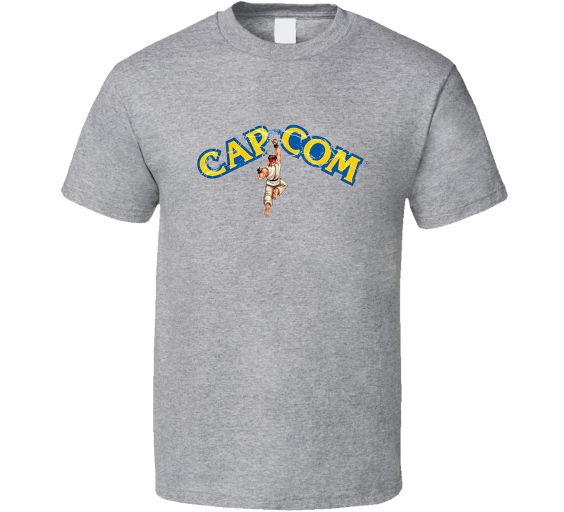 Capcom Cap Com Ryu Punching T Shirt Capcom Cap Com Ryu Punching T Shirt