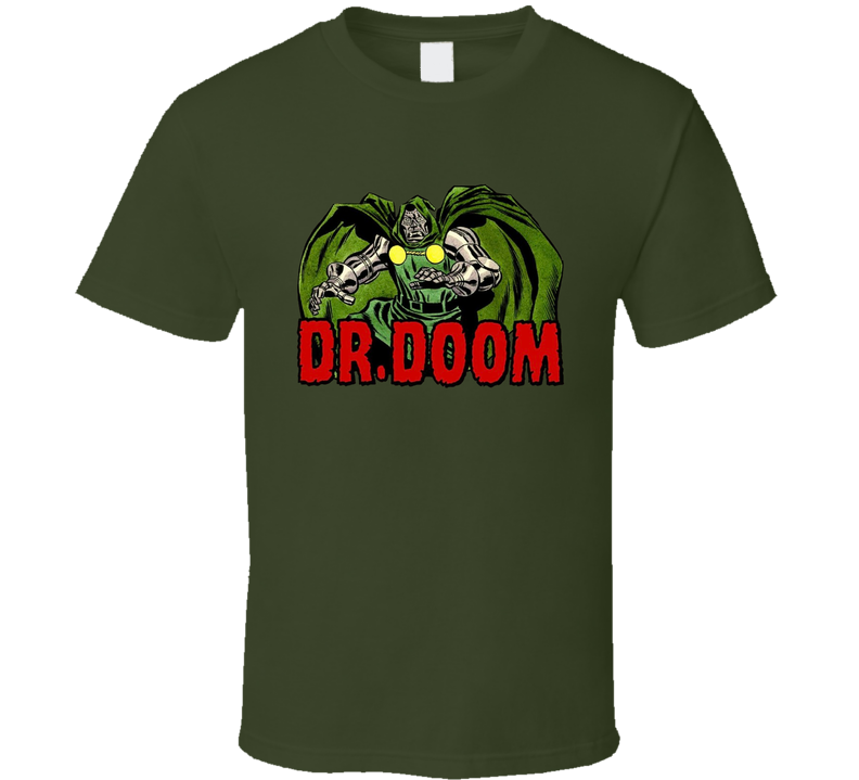 Doctor Doom Comic T Shirt