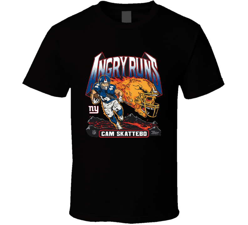 Angry Runs Cam Skattebo Fan T Shirt Angry Runs Cam Skattebo Fan T Shirt