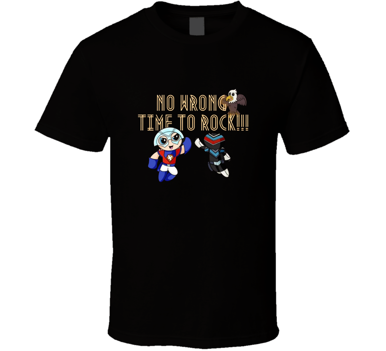 No Wrong Time To Rock Peacemaker T Shirt No Wrong Time To Rock Peacemaker T Shirt