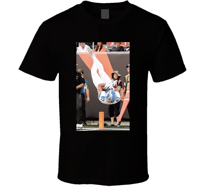 Sam Laporta Flipping Touch Down T Shirt Sam Laporta Flipping Touch Down T Shirt