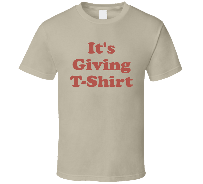 Solar Opposites It's Giving T- Terry T Shirt Solar Opposites It's Giving T- Terry T Shirt