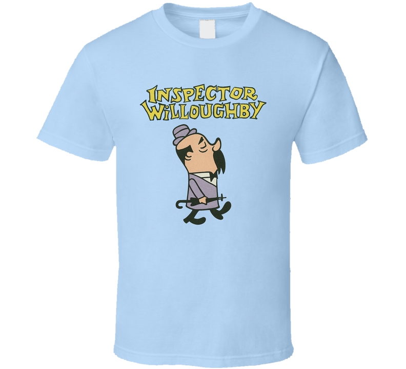 Inspector Willoughby Cartoon Character T Shirt