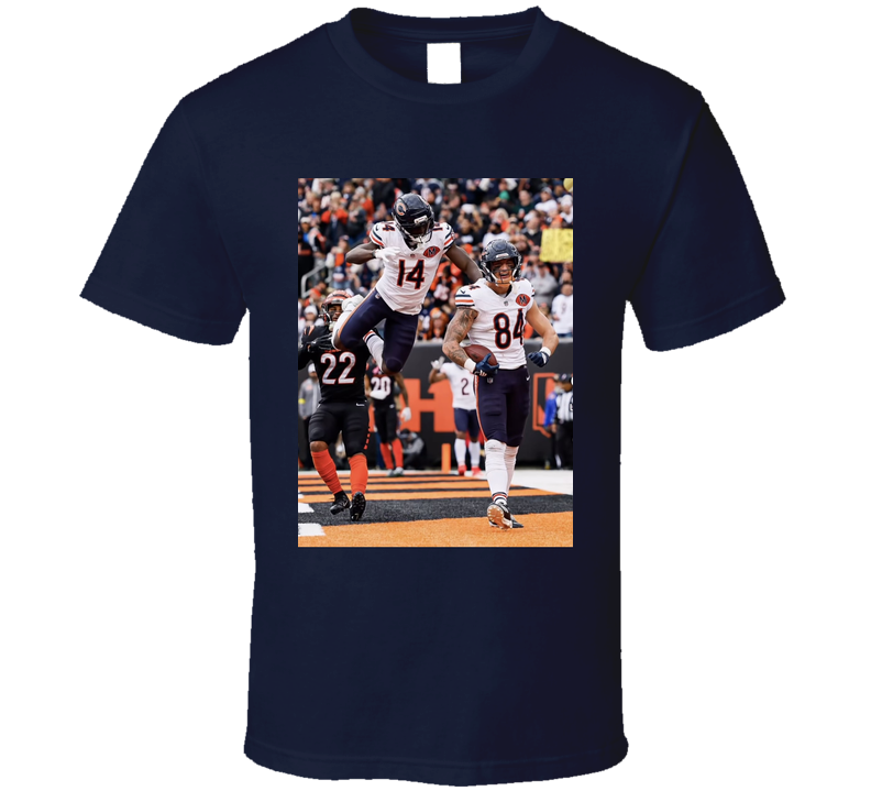 Colston Loveland Flexing Touchdown T Shirt
