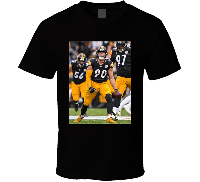 T.j. Watt Sack Screaming Fan T Shirt