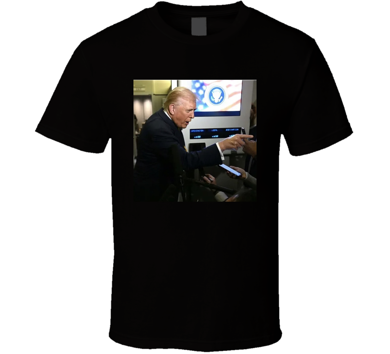 Quiet Piggy Donald Trump Pointing T Shirt