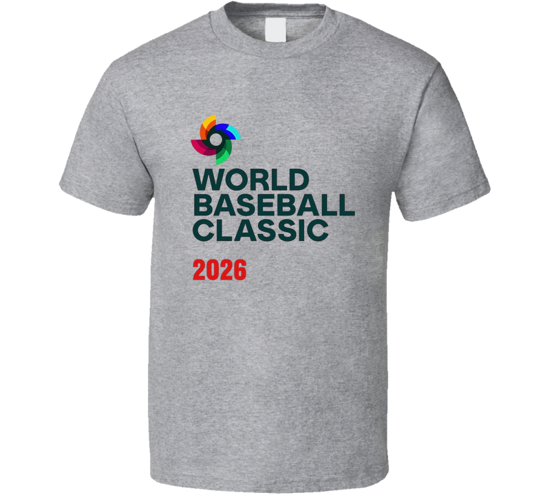 World Baseball Classic 2026 Alt Logo T Shirt