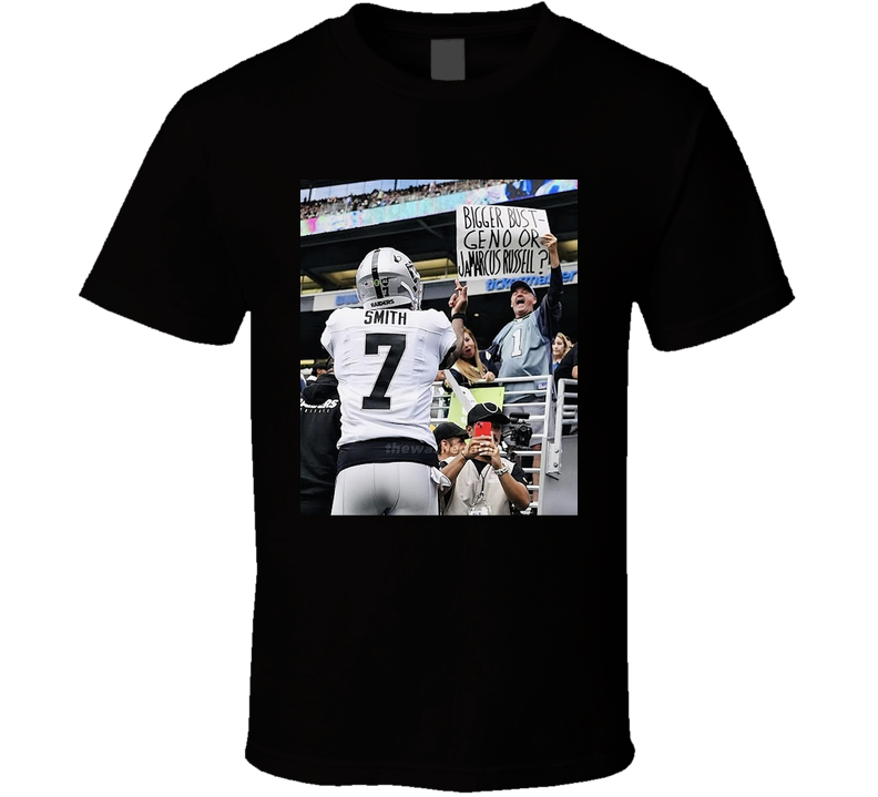 Geno Smith Flipping Off Fans T Shirt
