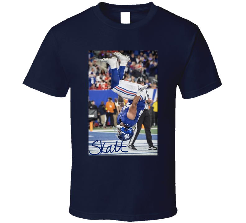 Cam Skattebo Backflip Touchdown Signature T Shirt