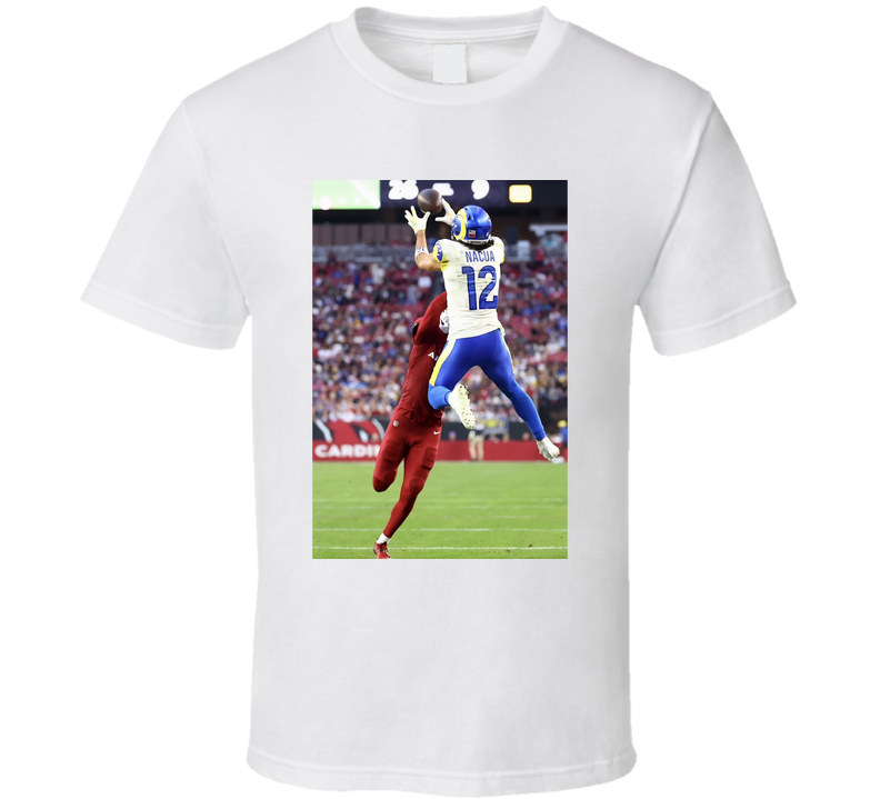 Puka Nacua Jumping Catch T Shirt