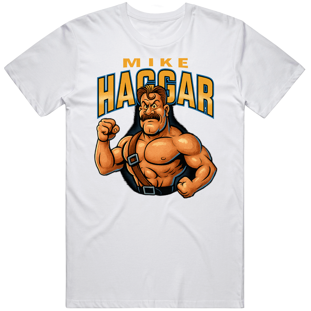 Mike Haggar Street Fighter Video Game T Shirt