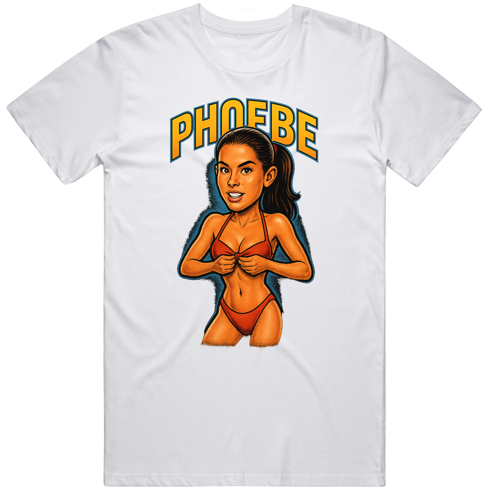 Phoebe Retro Comic T Shirt Phoebe Retro Comic T Shirt
