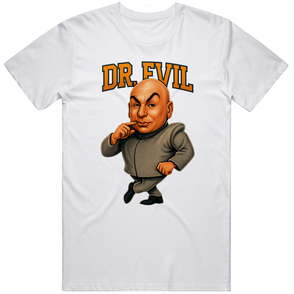 Dr Evil Caricature Movie T Shirt Dr Evil Caricature Movie T Shirt