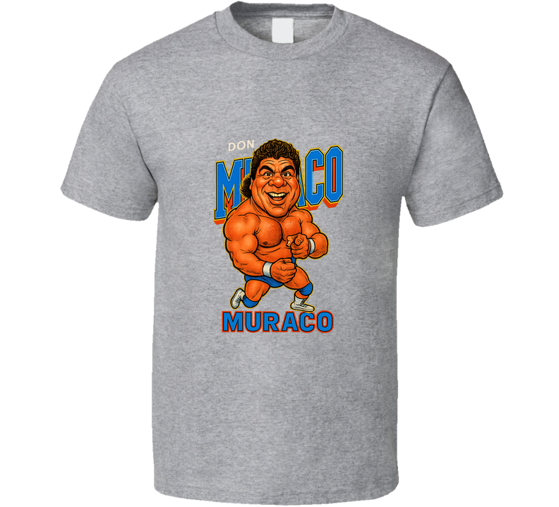 Don The Rock Muroco Retro Wrestling Legend Caricature T Shirt Don The Rock Muroco Retro Wrestling Legend Caricature T Shirt