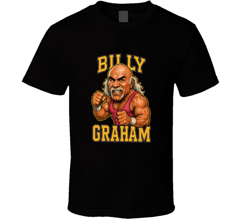 Superstar Billy Graham Retro Wrestling Legend Caricature T Shirt Superstar Billy Graham Retro Wrestling Legend Caricature T Shirt
