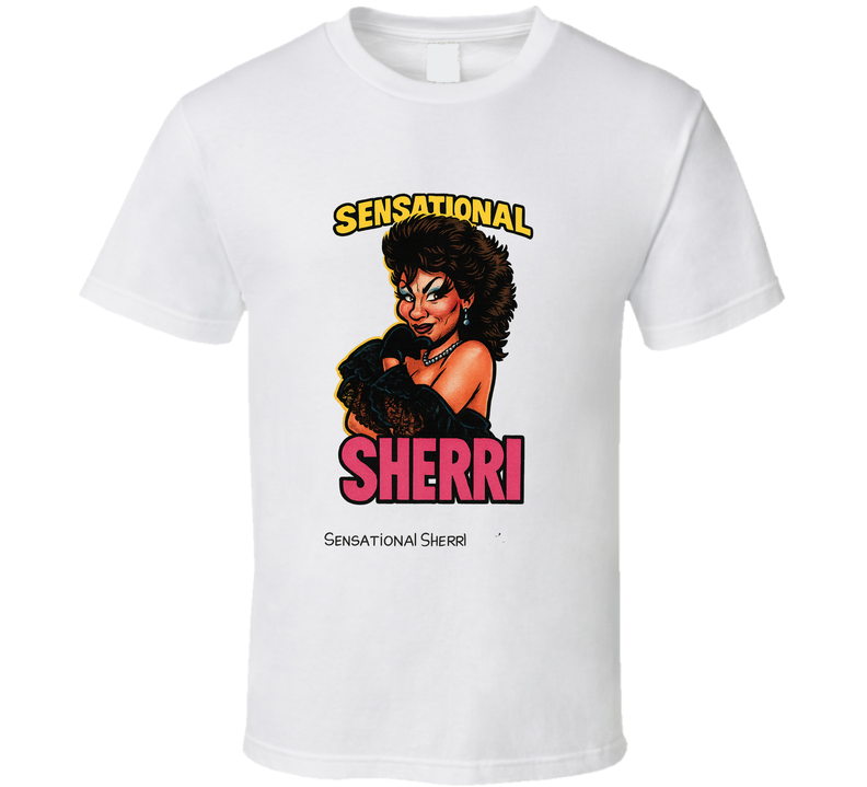 Sensational Sherri Retro Wrestling Caricature T Shirt Sensational Sherri Retro Wrestling Caricature T Shirt