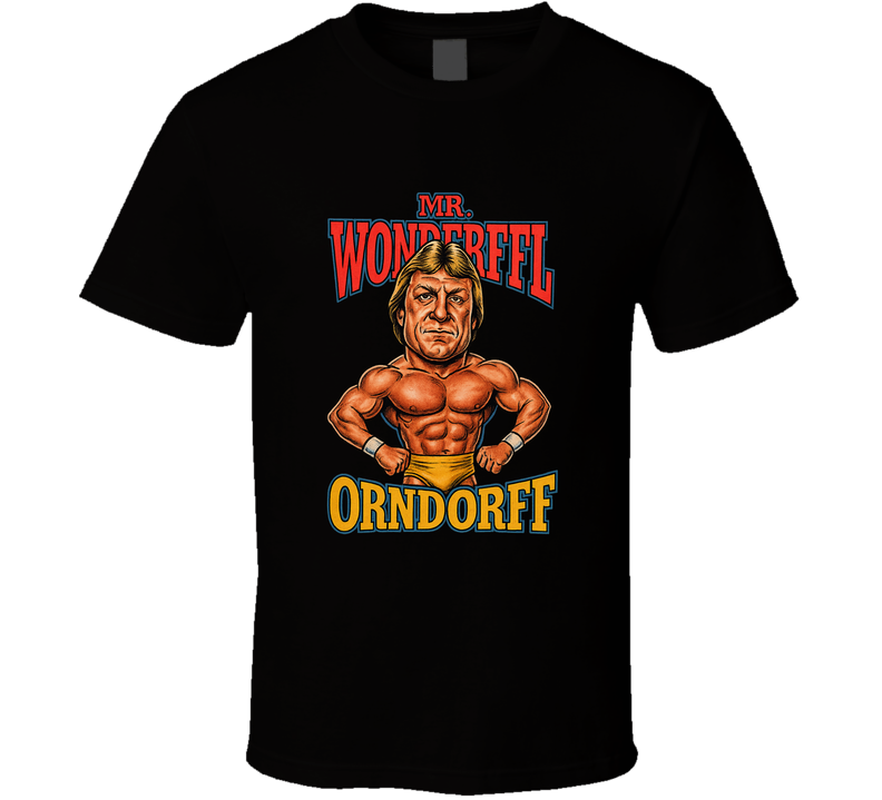 Wrestling Paul Orndorff Retro Wrestling Caricature T Shirt Wrestling Paul Orndorff Retro Wrestling Caricature T Shirt