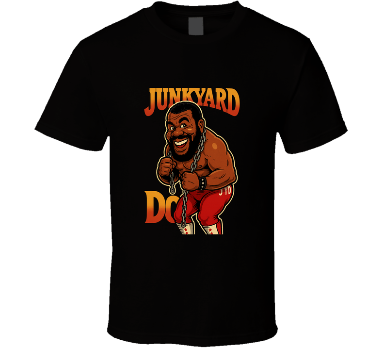 Junk Yard Dog Jyd Retro Wrestling Legend Caricature T Shirt Junk Yard Dog Jyd Retro Wrestling Legend Caricature T Shirt