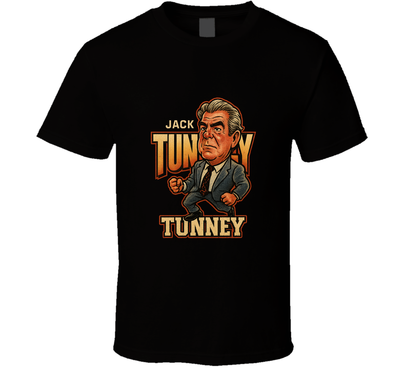Jack Tunney President Retro Wrestling Caricature T Shirt Jack Tunney President Retro Wrestling Caricature T Shirt