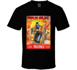 Ninja Gaiden NES Game Cover T Shirt 16881642