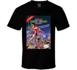 Double Dragon 2 NES Game Cover T Shirt 16882154