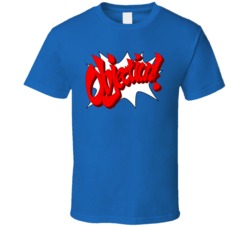 Phoenix Wright Objection T Shirt 16937337