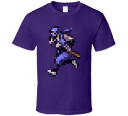 Ninja Gaiden Grunge Nintendo T Shirt 16951635