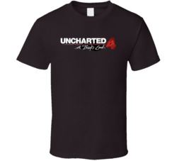 Uncharted 4 A Thief's End Logo T Shirt 17843991