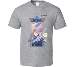Top Gun NES Cover T Shirt 17846053