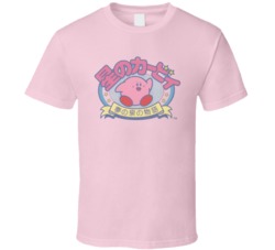 Kirby Japanese Faded Nintendo T Shirt 17923637