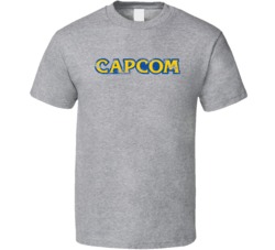 Capcom Logo Grunge Style T Shirt 17923655