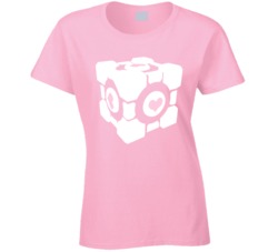 Companion Cube Portal T Shirt 17923668