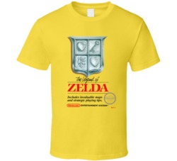 Legend of Zelda NES Game Cover T Shirt 19107255