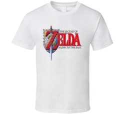 Legend of Zelda: A Link to the Past SNES Logo T Shirt 19107284