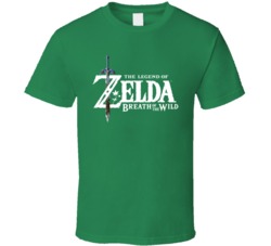 Zelda Breath of the Wild Logo T Shirt 22701924