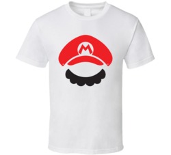 Super Mario Mustache T Shirt 33204269