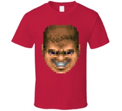 Doomguy Face T Shirt 33204321
