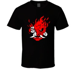 Cyberpunk 2077 Samurai Logo T Shirt 36114810