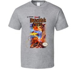 Castlevania 3 Dracula's Curse Nintendo Cover Art T Shirt 36150441