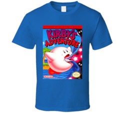 Kirby's Adventure Nintedo Cover Art T Shirt 36150449