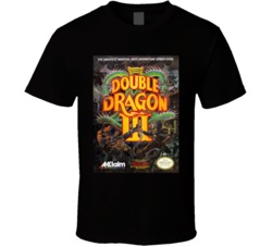 Double Dragon 3 Nintendo Cover Art T Shirt 36150455