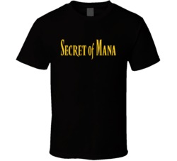 Secret Of Mana Logo Nintendo T Shirt 36152999