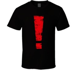 Metal Gear Solid ! Exclamation Mark T Shirt 36166739