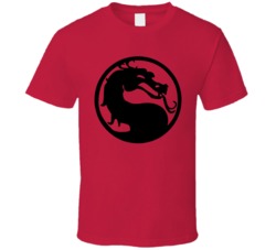 Mortal Kombat Dragon Logo T Shirt 36166768