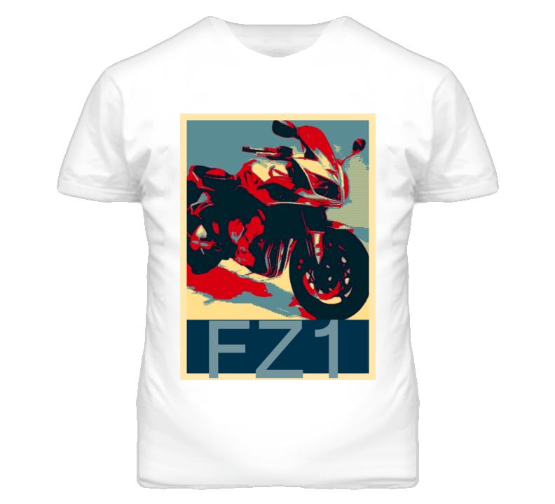 YAMAHA FZ1 Abstract Hope Style Motorcycle T Shirt YAMAHA FZ1 Abstract Hope Style Motorcycle T Shirt