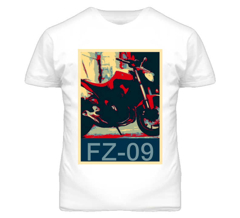 YAMAHA FZ-09 Abstract Hope Style Motorcycle T Shirt YAMAHA FZ-09 Abstract Hope Style Motorcycle T Shirt